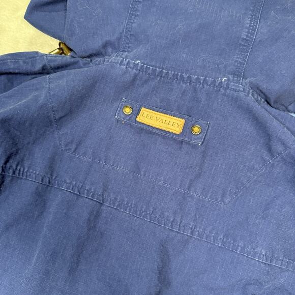 LEE VALLEY Ireland Pullover Jacket Women's Size Medium Drawstring Hooded Canvas - Picture 7 of 10